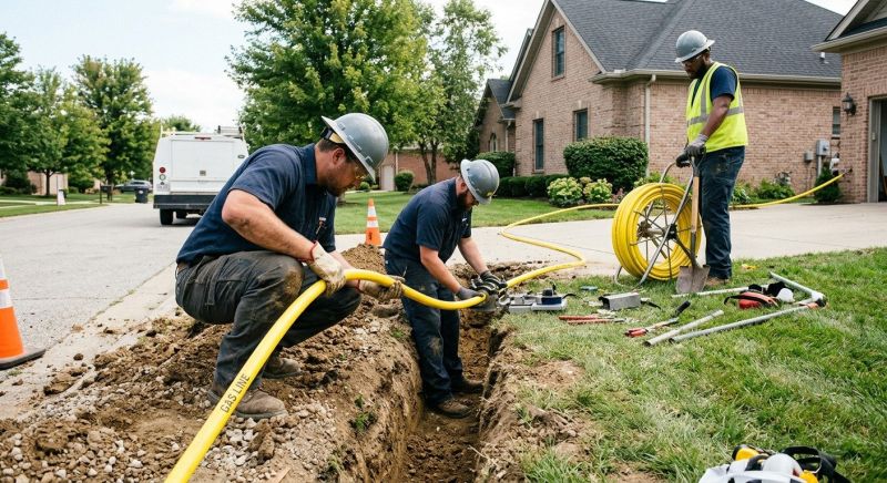 Gas Line Installation in Kansas City, MO