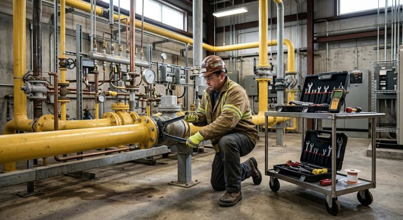 Commercial Gas Line Repair in Annapolis, MD