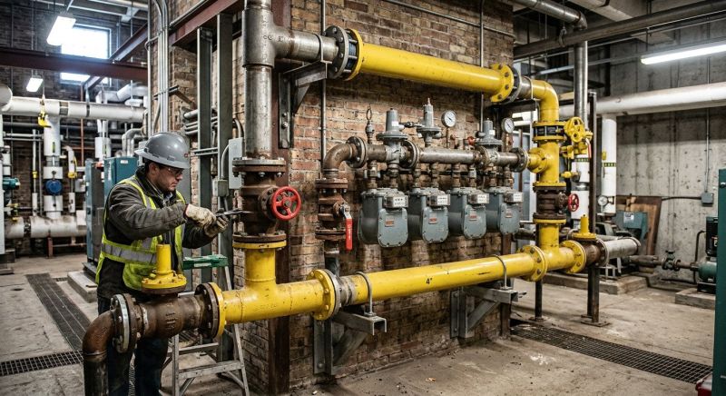 Commercial Gas Line Repair in Fredericksburg, VA
