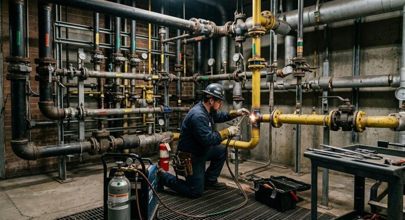 Commercial Gas Line Repair in Denver, CO