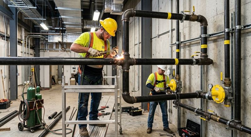 Commercial Gas Piping in Annapolis, MD