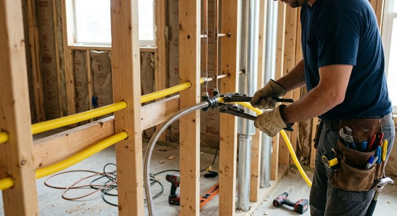 Csst Plumbing Installation in Austin, TX