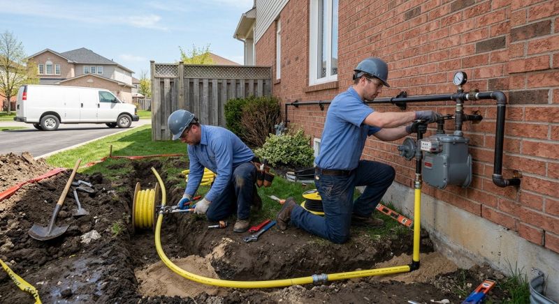 Gas Line Installation in Denver, CO