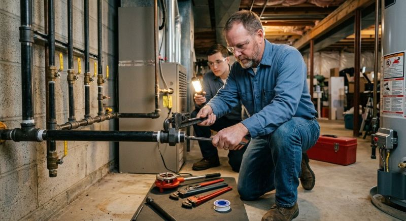 Gas Plumbing Repair in Columbus, OH