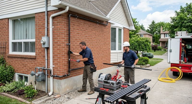 Natural Gas Line Installation in Columbus, OH