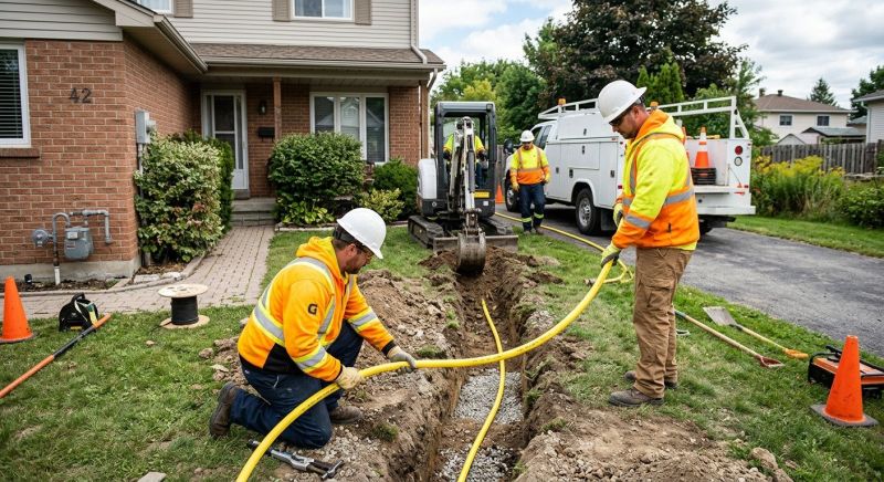 Underground Gas Line Service in Kansas City, MO